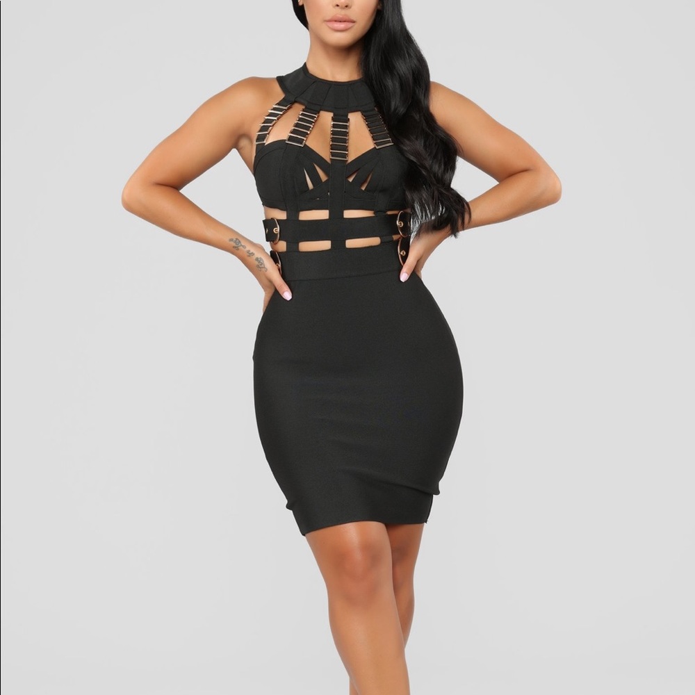 Fashion Nova Kimberly Bandage Dress